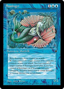海の歌姫/Seasinger》[FEM] 青U | 日本最大級 MTG通販サイト「晴れる屋」