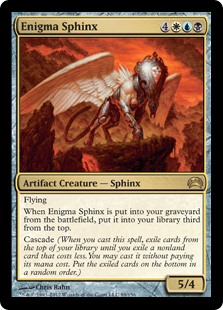 Foil】《謎のスフィンクス/Enigma Sphinx》[ARB] 金R | 日本最大級 MTG