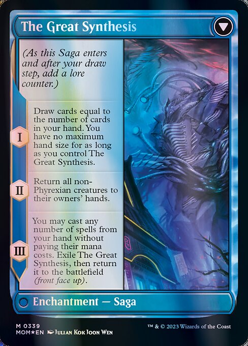 339)【ダブルレインボウ・Foil】《ジン＝ギタクシアス/Jin-Gitaxias