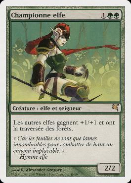 Foil】《エルフのチャンピオン/Elvish Champion》[8ED] 緑R | 日本最大