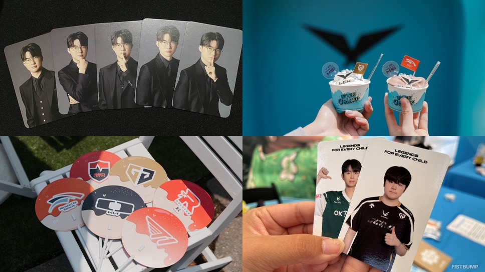 Fakerポストカード、LCKアイスなどグッズも熱い！釜山「Load to MSI
