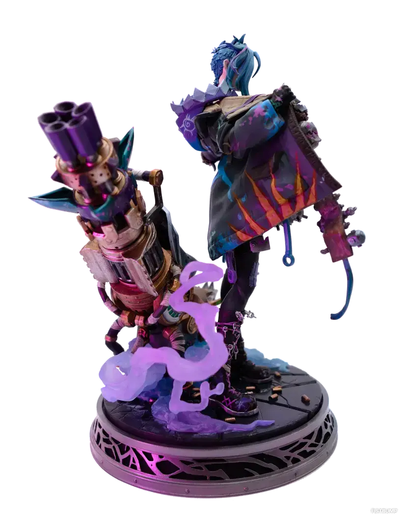 アーケイン ジンクス」ハイクオリティな1/7スケールのスタチューがRiot