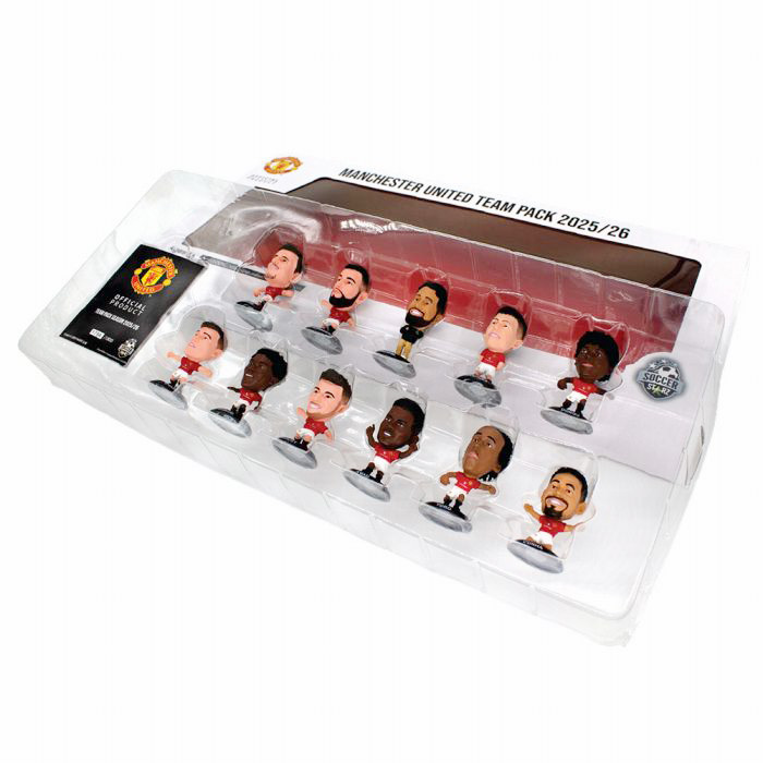 マンチェスターユナイテッド 25-26 サッカースターズ チームパック11体