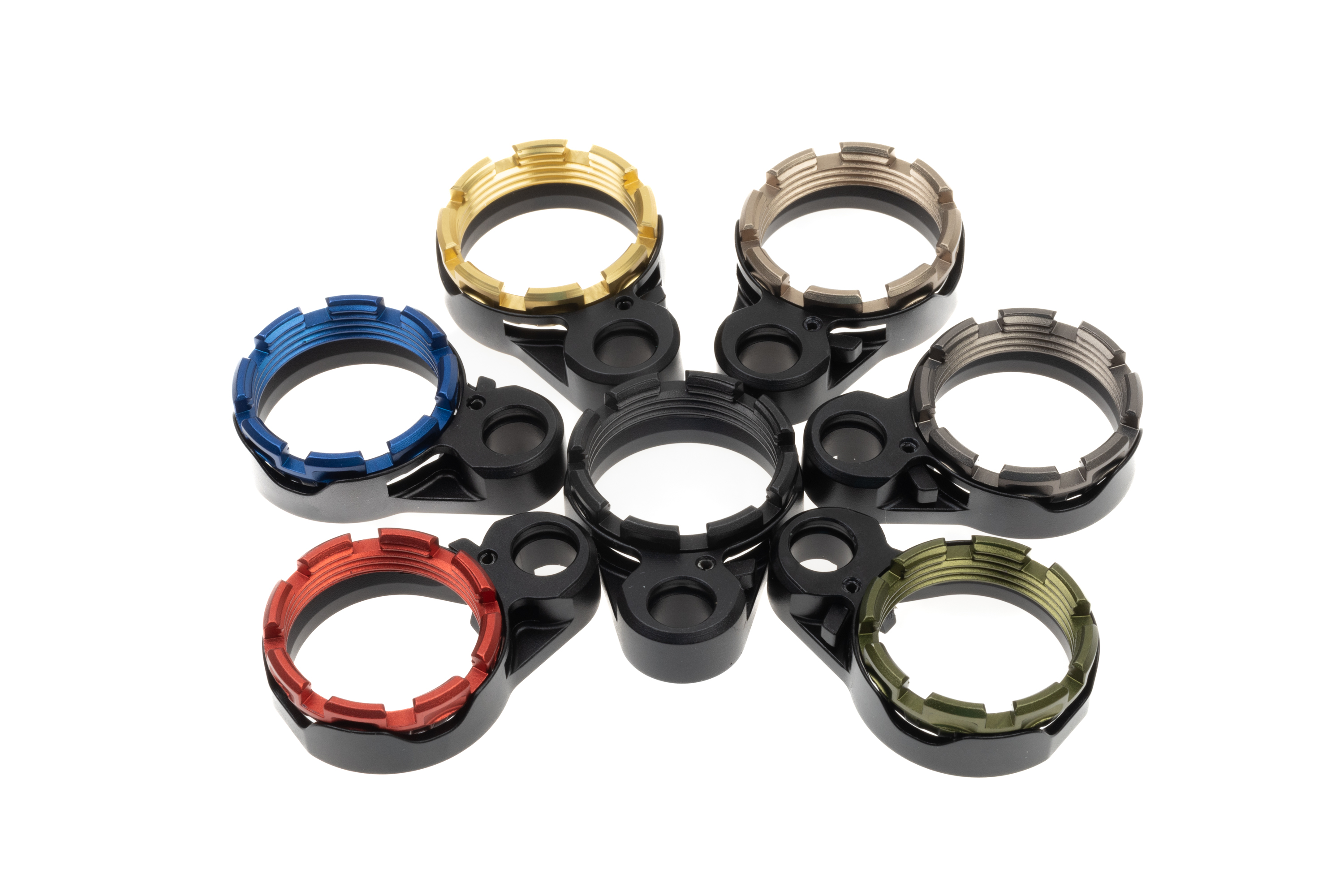 K2 System Castle Nut - Lightweight Enhanced AR15 End Plate