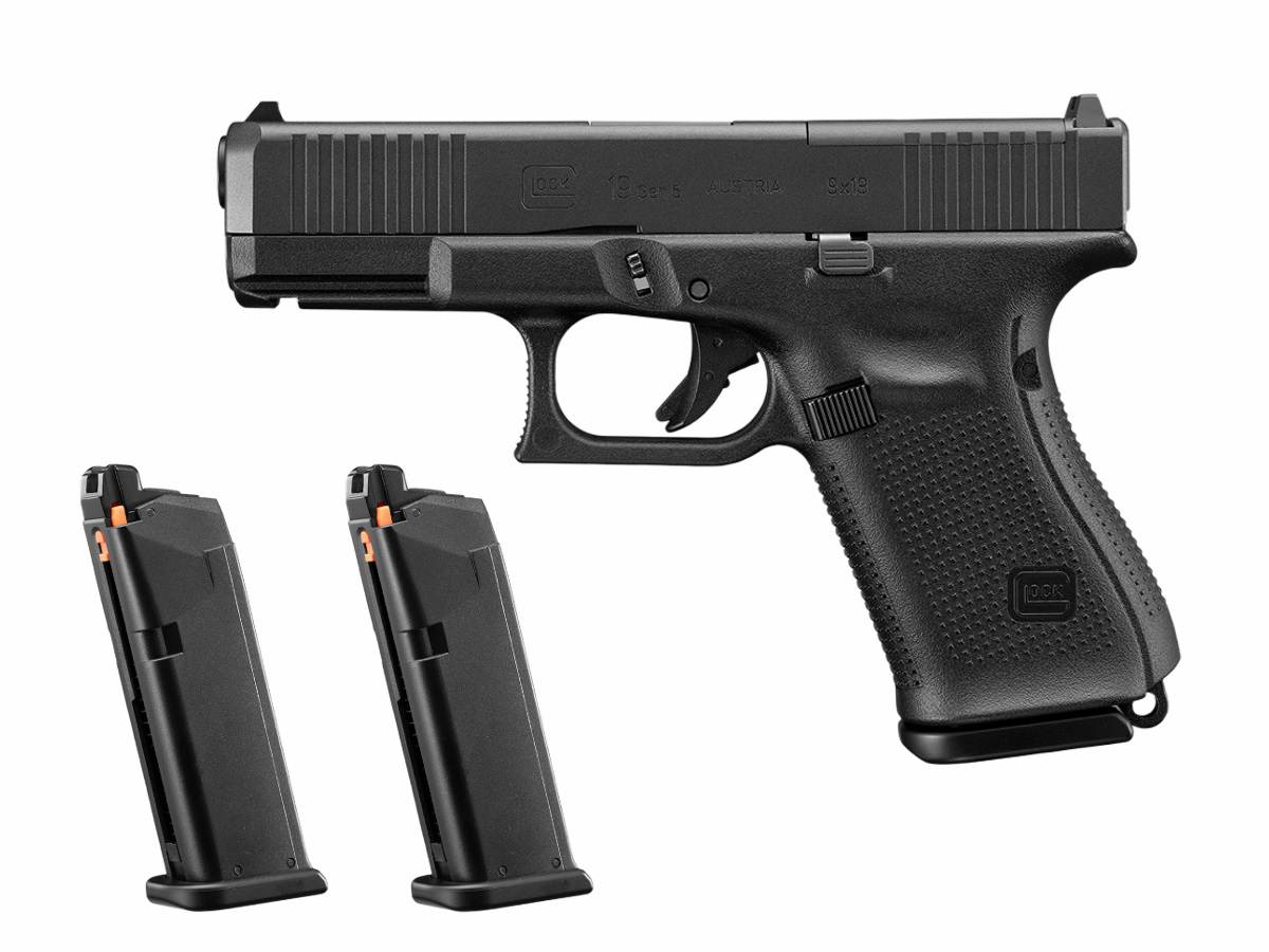 東京マルイ: ハンドガン本体 グロック19 Gen.5 + スペアマガジン2本