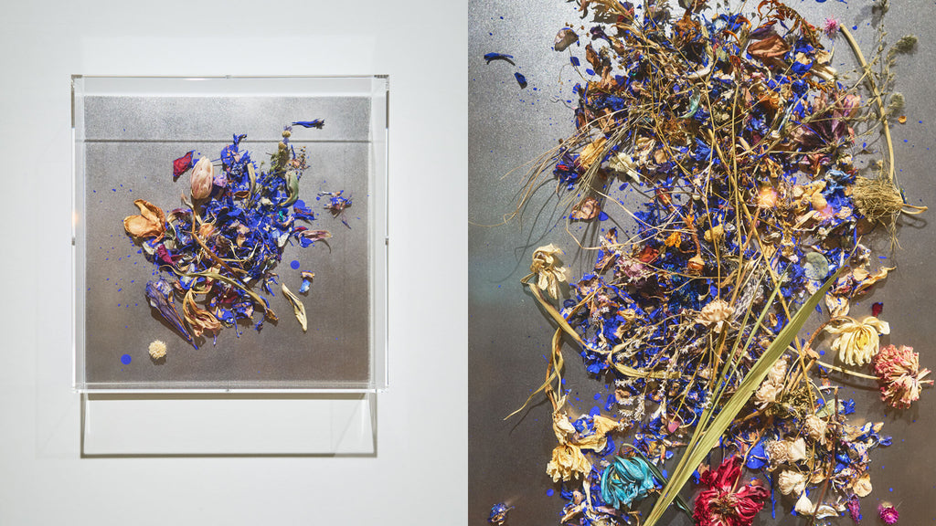 Forget-me-nots×Jordan Air Ship FLOWER DRIPPING WORKSHOP Featuring