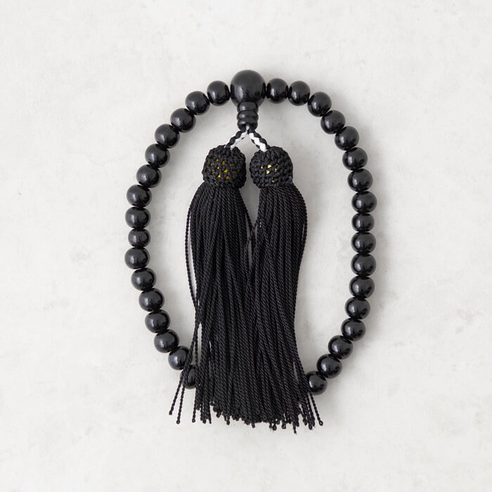 本黒檀の念珠 ・黒｜東京ソワールオンラインストア