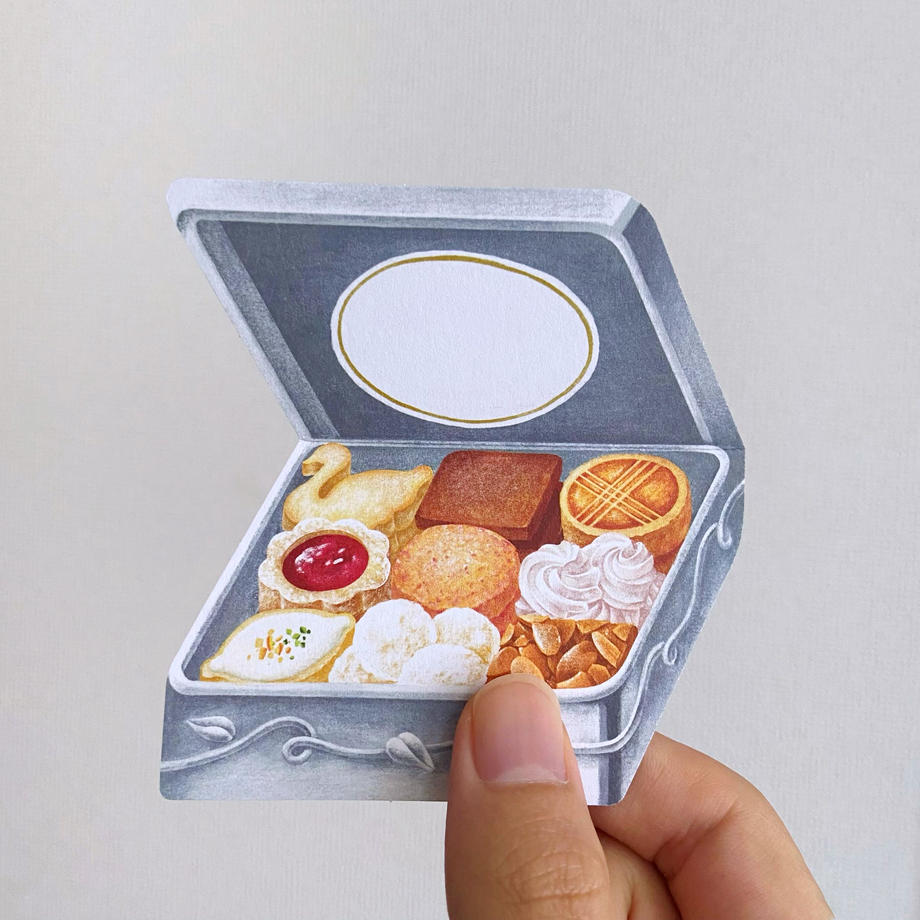 ア・ラ・カル堂 メッセージカード クッキー缶カード – forme.(フォルム)