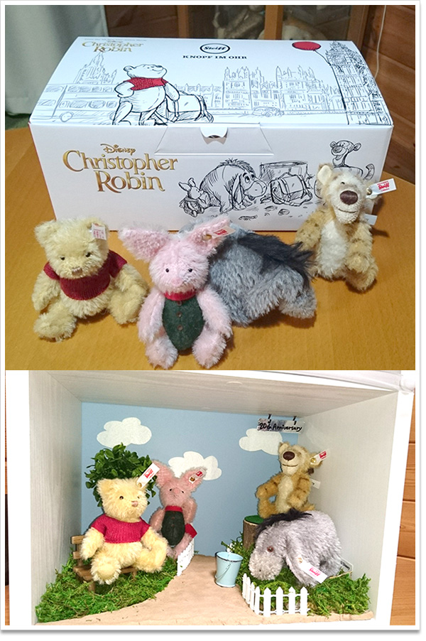 シュタイフ ファントムオブオペラテディベア（オペラ座の怪人） 30cm