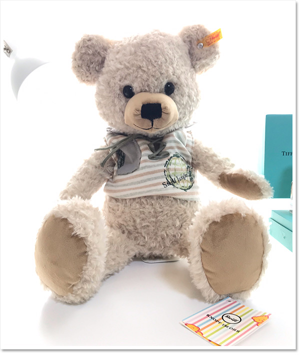 シュタイフ 日本限定 日本の名花シリーズ テディベア なでしこ 28cm