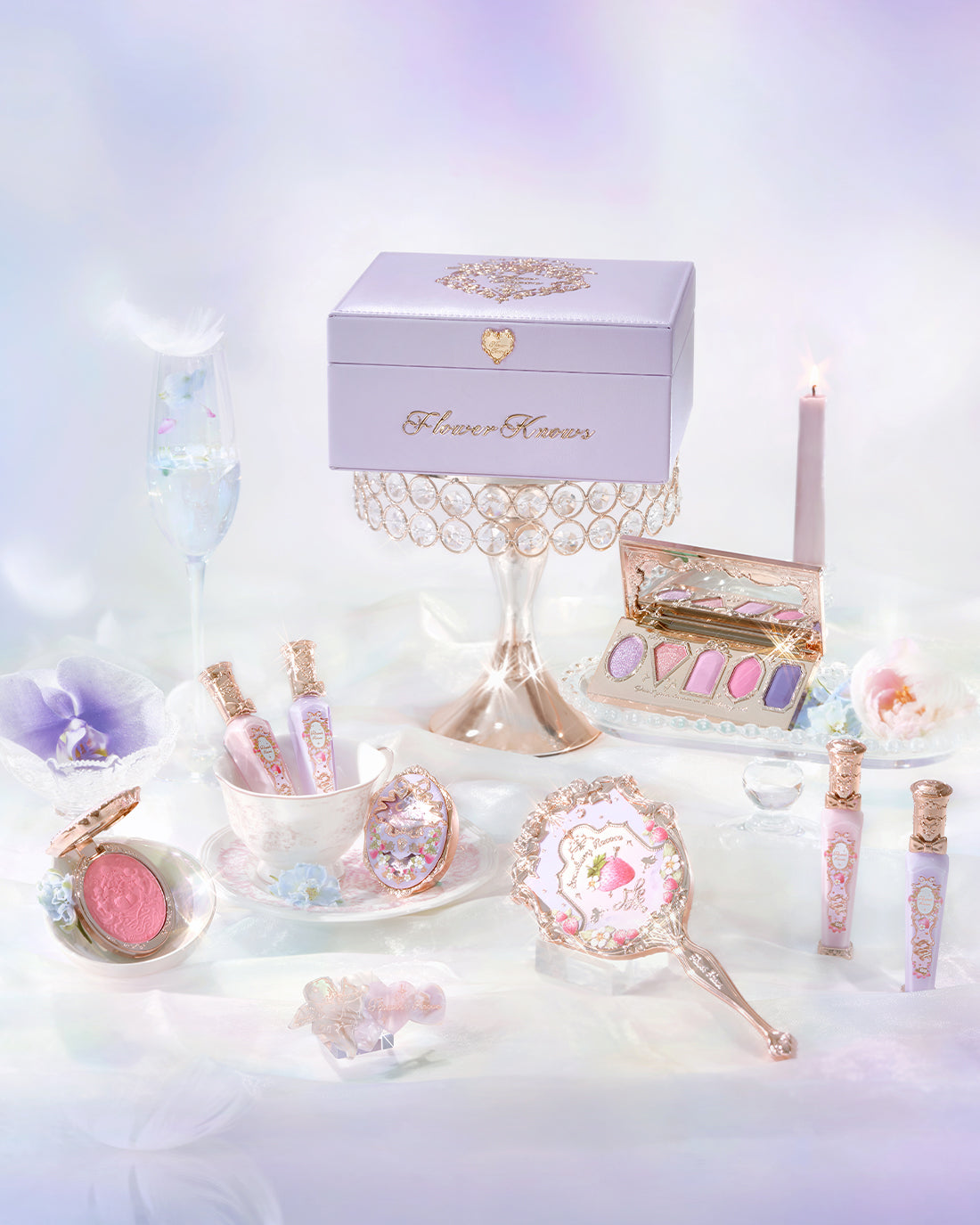 Violet Strawberry Rococo All-In Gift Set – Flower Knows