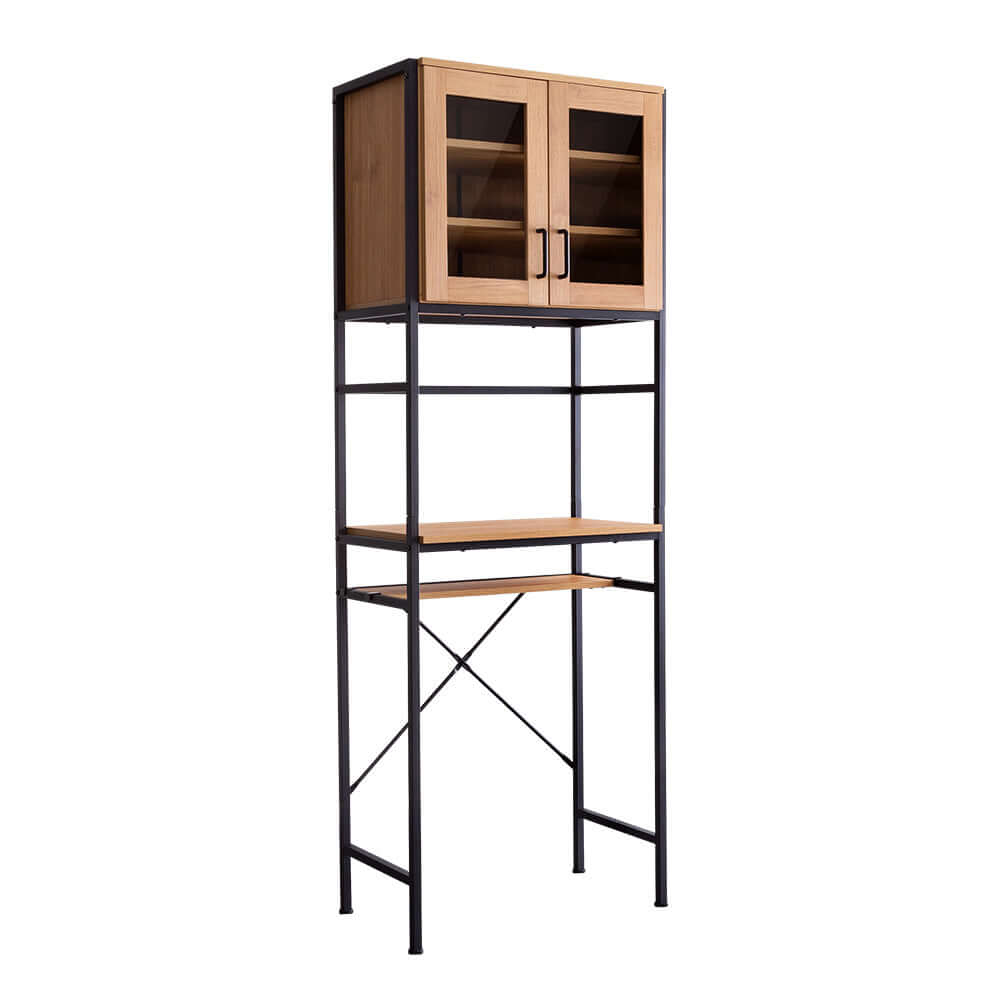 ゴミ箱上ラック スリム 収納 キッチン 幅60 食器棚 レンジ台 - flatoo