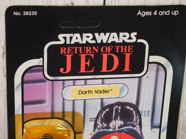 スターウォーズ】オールドケナー ダースベイダー フィギュア(RETURN OF