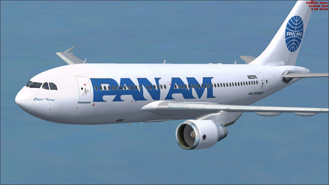 Pan Am Airbus A310-324 for FSX