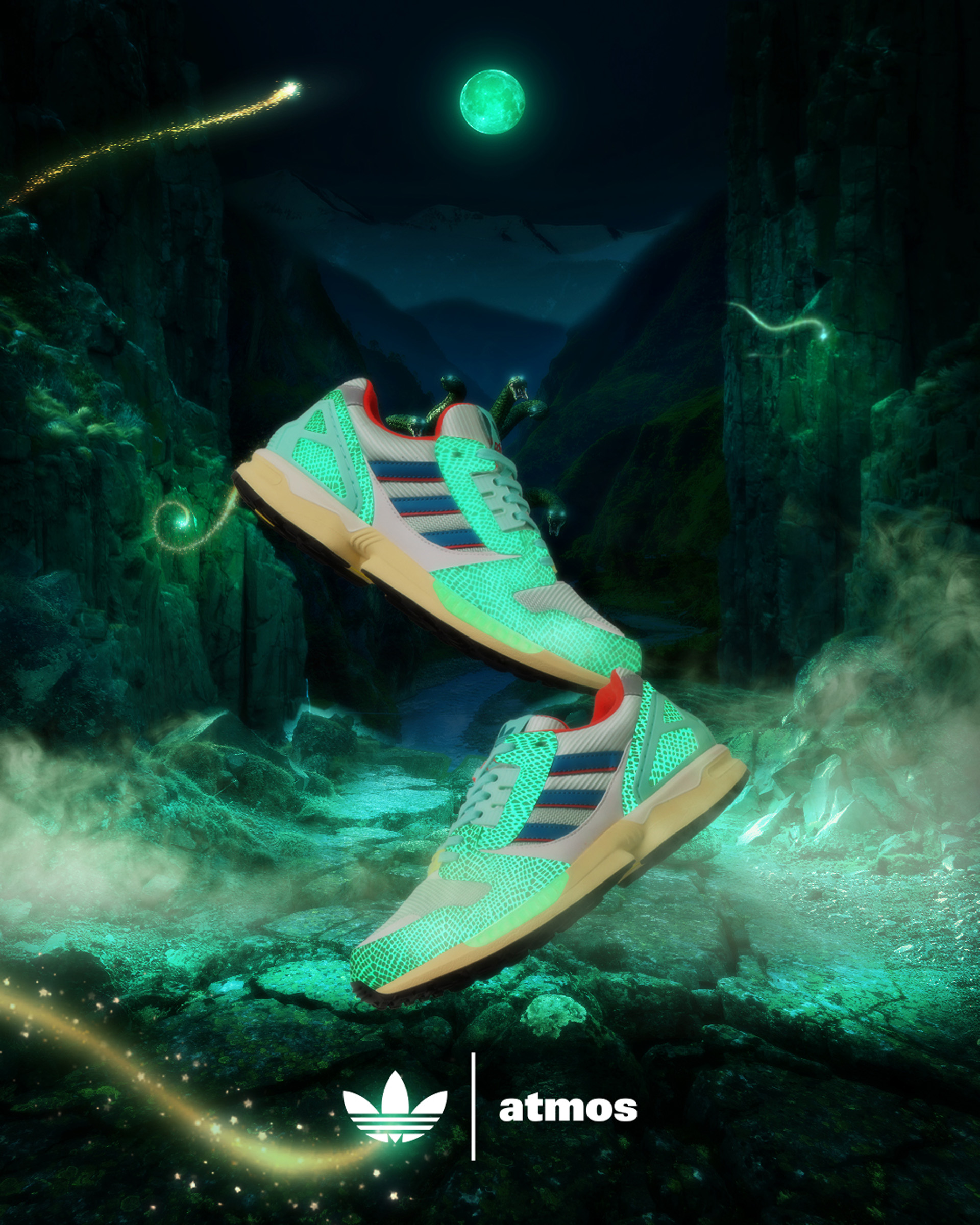 atmosからadidas Originals別注シリーズ”ZX 8000 G-SNK”の新作が9月27