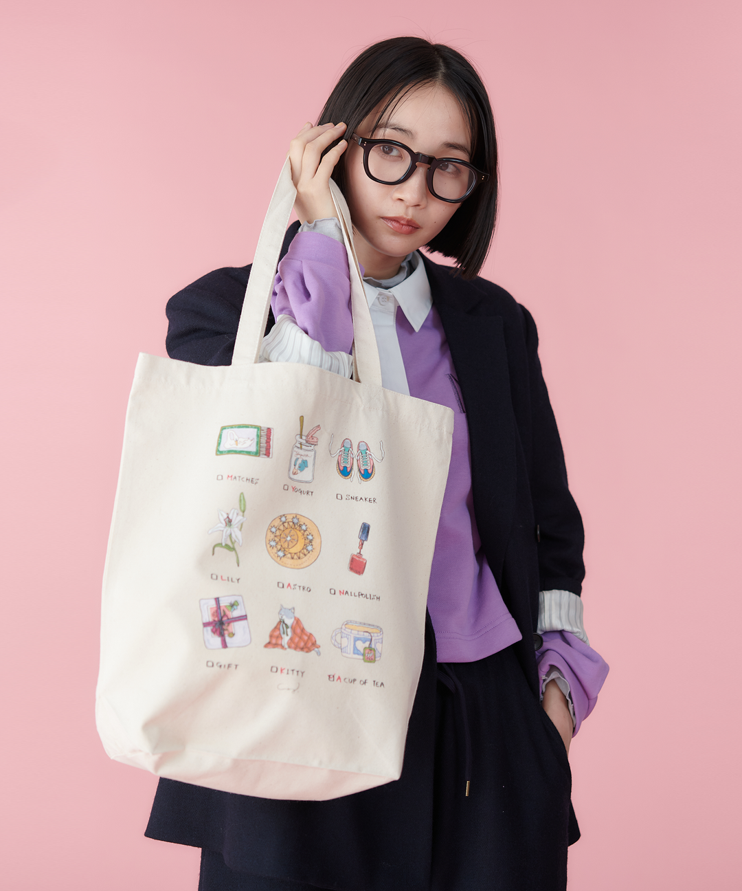 グラフィックトートバッグ | 清水こづえコラボ – FACE SANS FARD