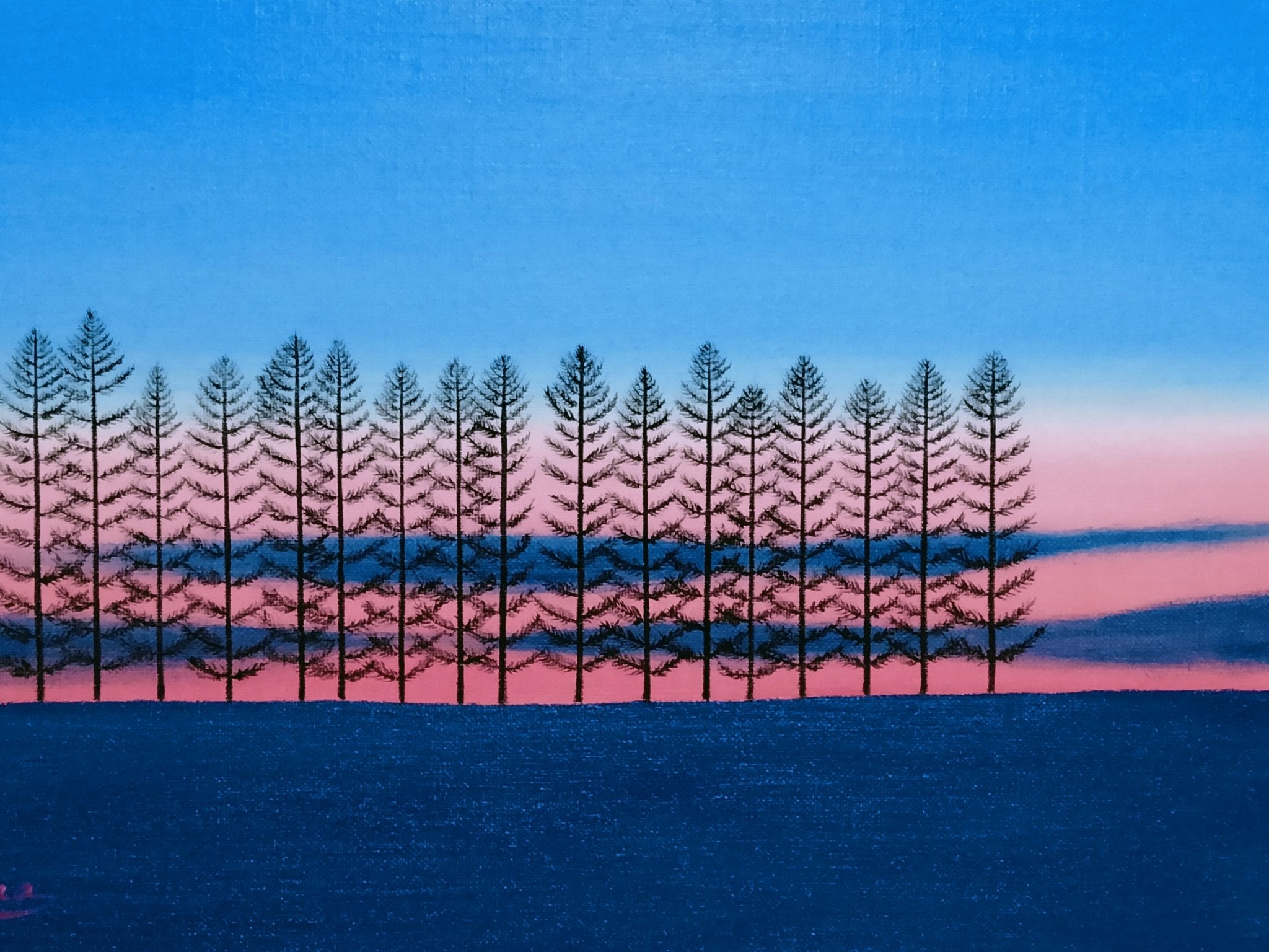 絵画の通販、購入ならFROM ARTIST/作品名：美瑛 夕暮れの