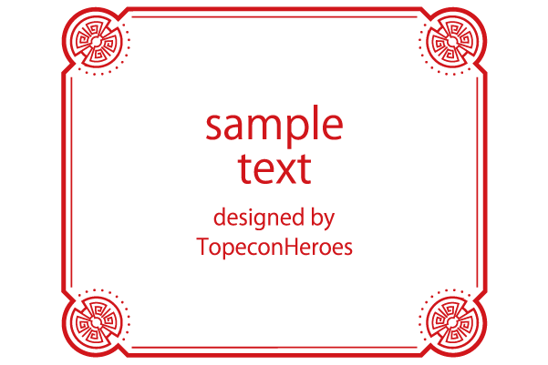デザイン枠専門サイトFRAME Design – 1000以上の飾り枠のある素材サイト