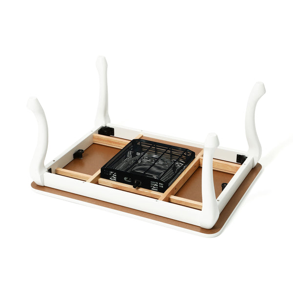オンラインショップ限定】シャトン こたつテーブル S ホワイト 800×600