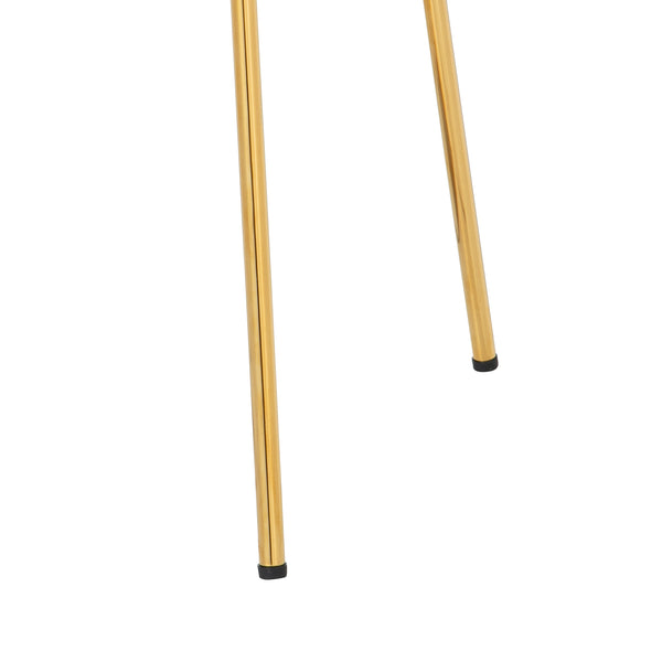 レガート サイドテーブル ゴールド×マーブル（W420） | Francfranc