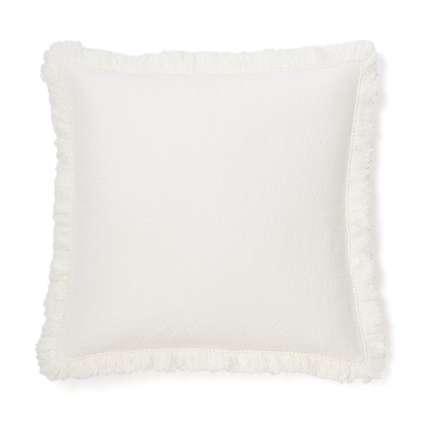 ダイヤフリンジ クッションカバー 600×600 ホワイト（092