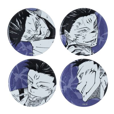 呪術廻戦(ジュジュツカイセン)の『呪術廻戦』缶バッジ4個セット