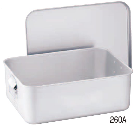 アルマイト プレス製 給食用パン箱（蓋付）の通販サイト-フクジネット