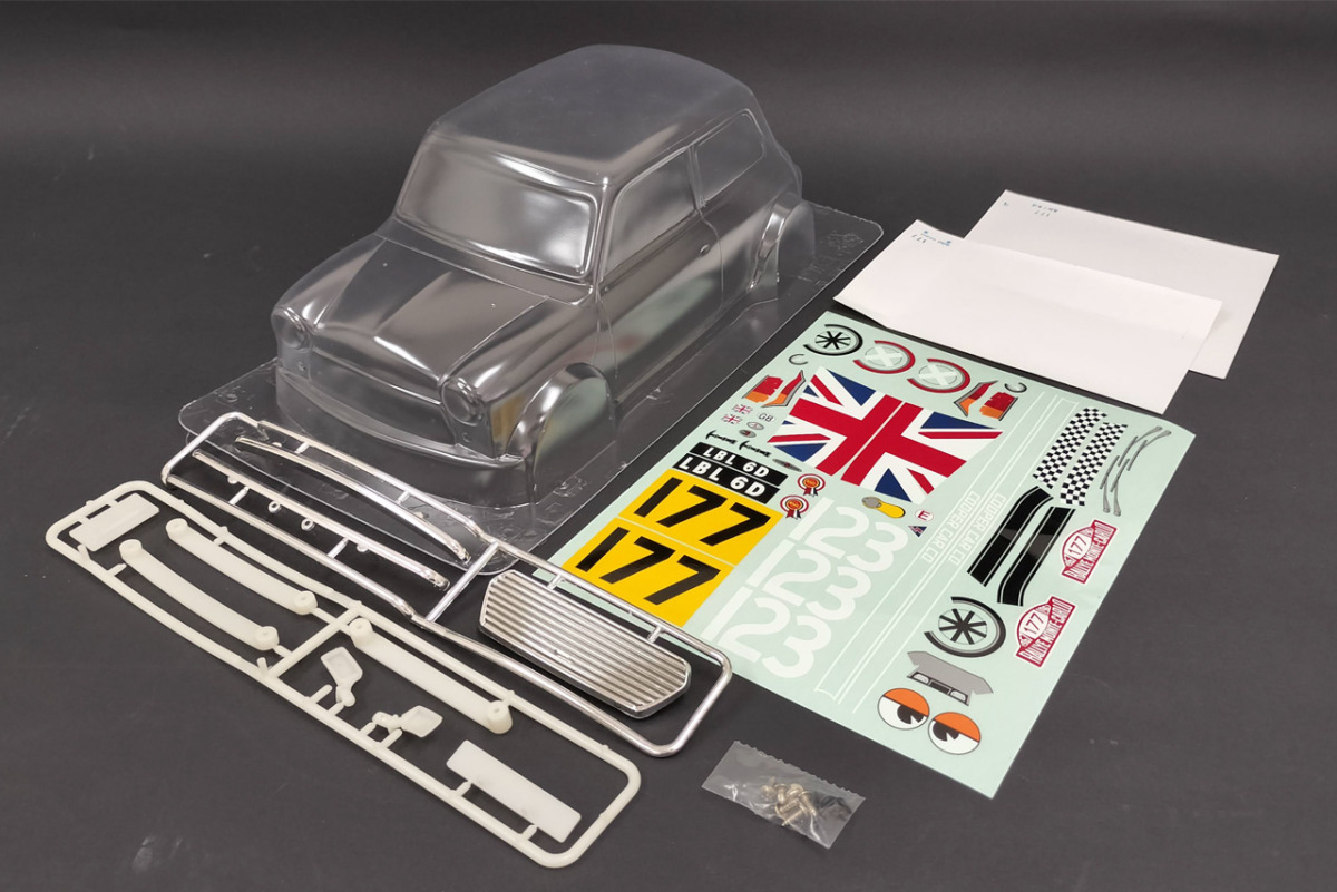 アスカクリエート 1/10 Miniラリーカーボディ 【モンテカルロ ミニ