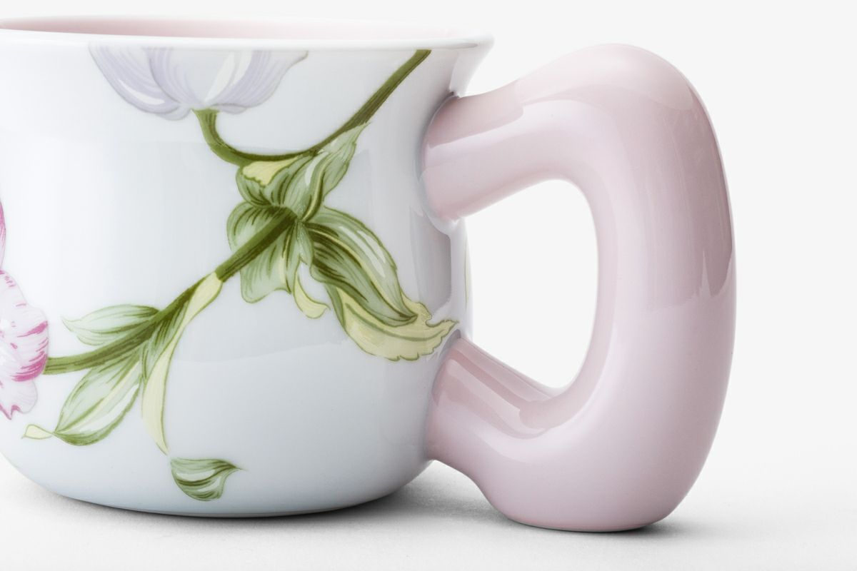 クリスマスローズ モーニングカップ | 有田焼 深川製磁｜公式