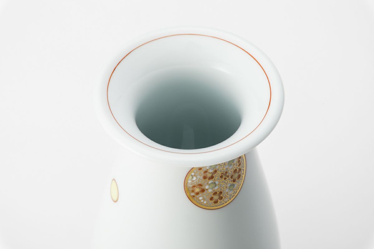 寿赤絵 107花生 | 有田焼 深川製磁｜公式オンラインストア