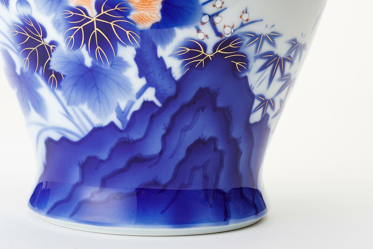 梅芙蓉 10号花生 | 有田焼 深川製磁｜公式オンラインストア