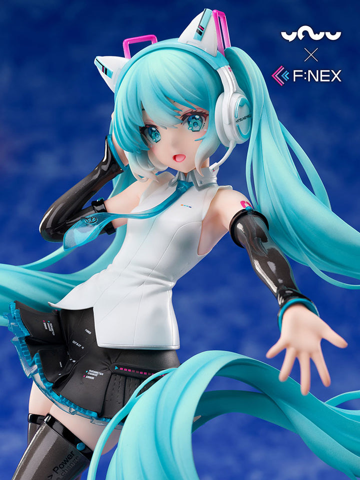 妖舞YOWU×F:NEX】初音ミク 猫耳ヘッドフォンVer. 1/7スケール