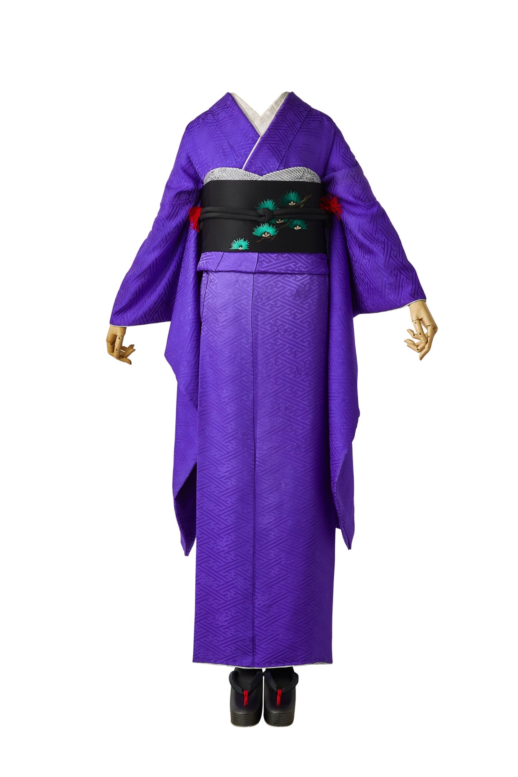 振袖購入｜色無地振袖【紗綾形紫】 – 振袖KAPUKI