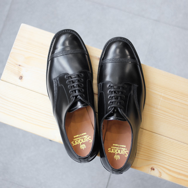 SANDERS / Military Derby Shoe - Fuzz 東京 新宿 通販