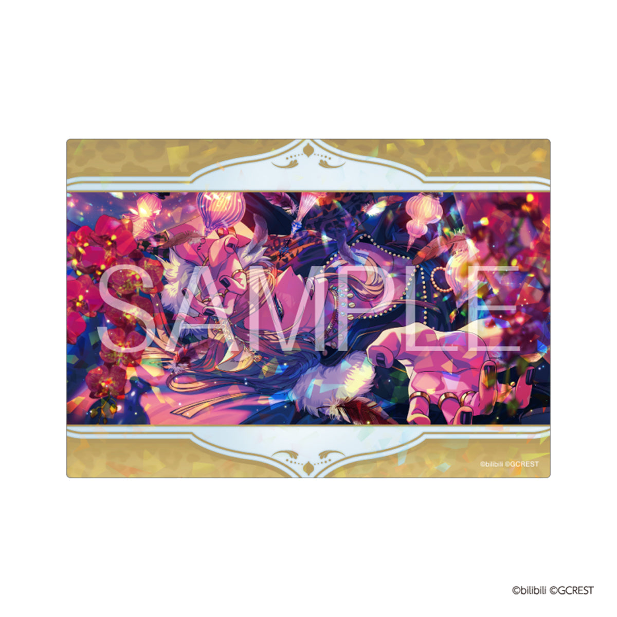 夢職人と忘れじの黒い妖精 獣誘う金宴の祭 ホログラムクリアカード