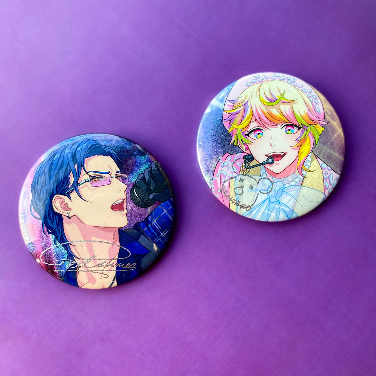 ParadoxLive パラライ 燕東夏 バースデー birthday 缶バッジ 燕東夏 缶