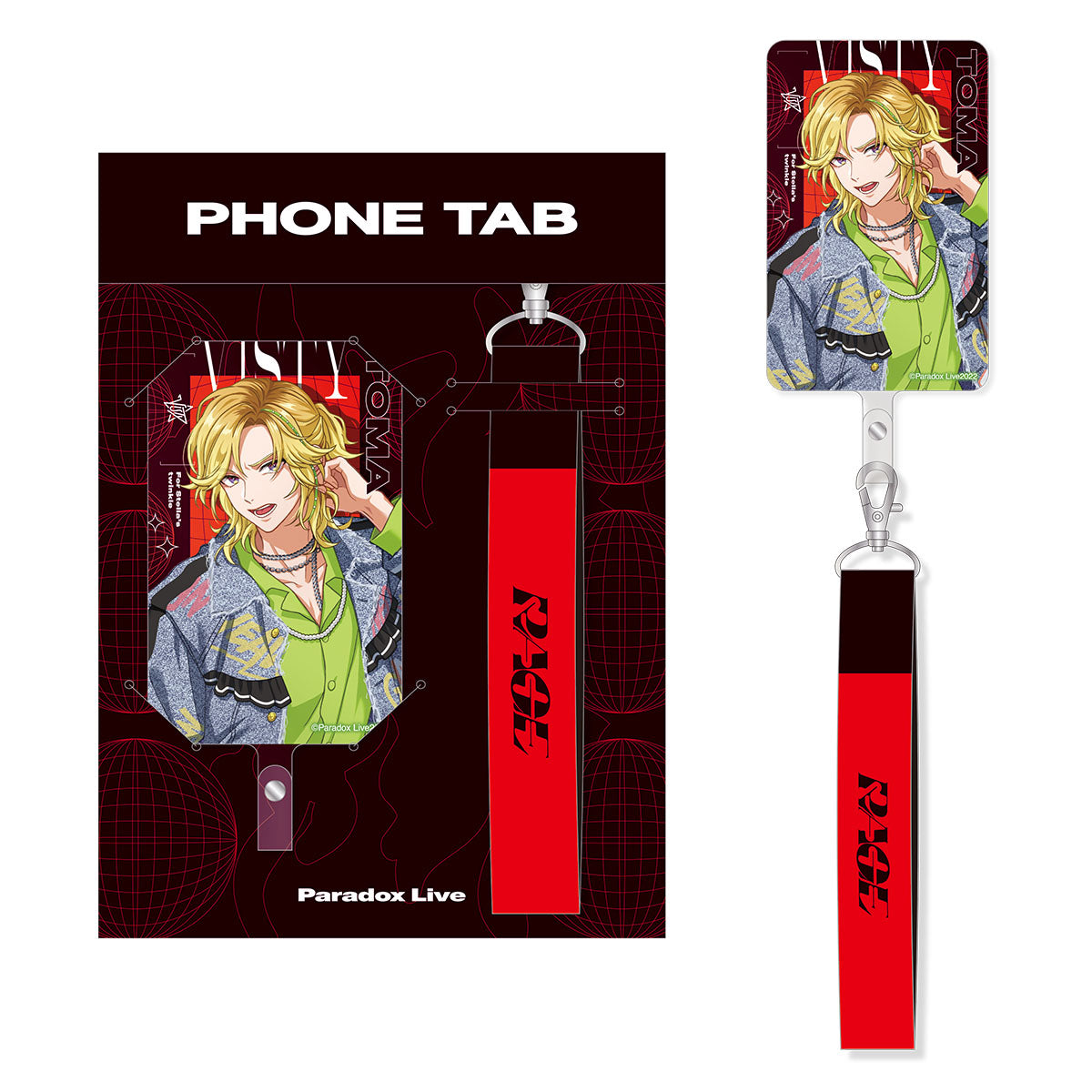 Paradox Live RAGE フォンタブ＆ストラップセット – GCRESTORE ジーク