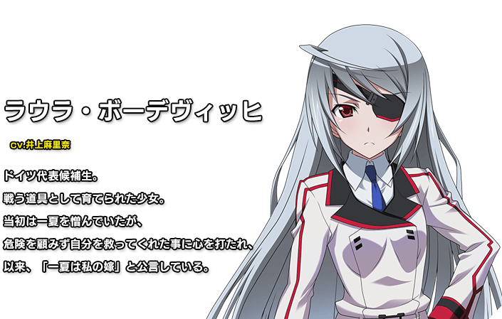 インフィニット・ストラトスの晴雨兼用折りたたみ傘　ラウラボーデヴィッヒ 81hWUizqm3L.jpg