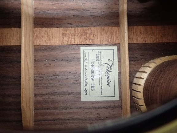 高額買取実施中!!】TAKAMINE 真空管エレアコ TDP500RW TBS | 楽器買取