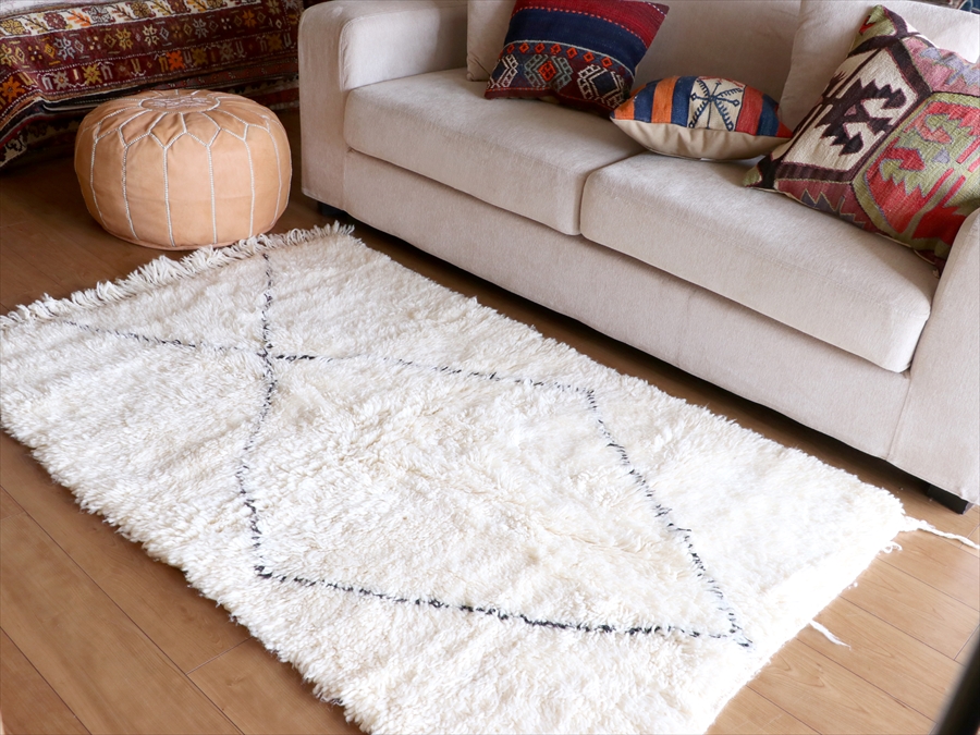 ベニワレン Beni Ouaren モロッコ エリアラグ Morocco157×105cm