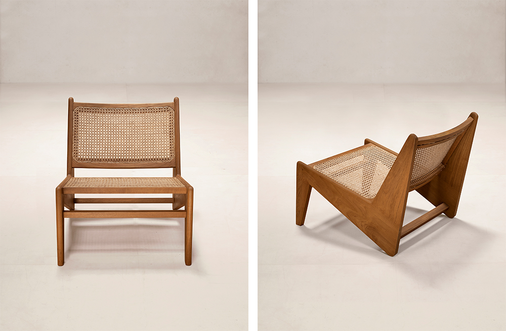 CASA DE | “Kangaroo” Armless Lounge Chair