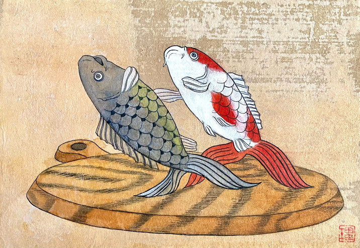 斎藤 理絵 日本画展 ―令和の竜宮城― 埼玉の日本画家、地元百貨店