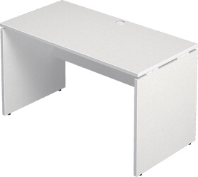 AFデスク 白 幅120cm 奥行60cm (オフィスデスク パソコンデスク 学習机