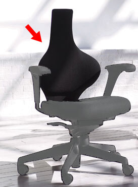 Keilhauer/キールハワー Jr ジュニア用 背パット カバー オフィス