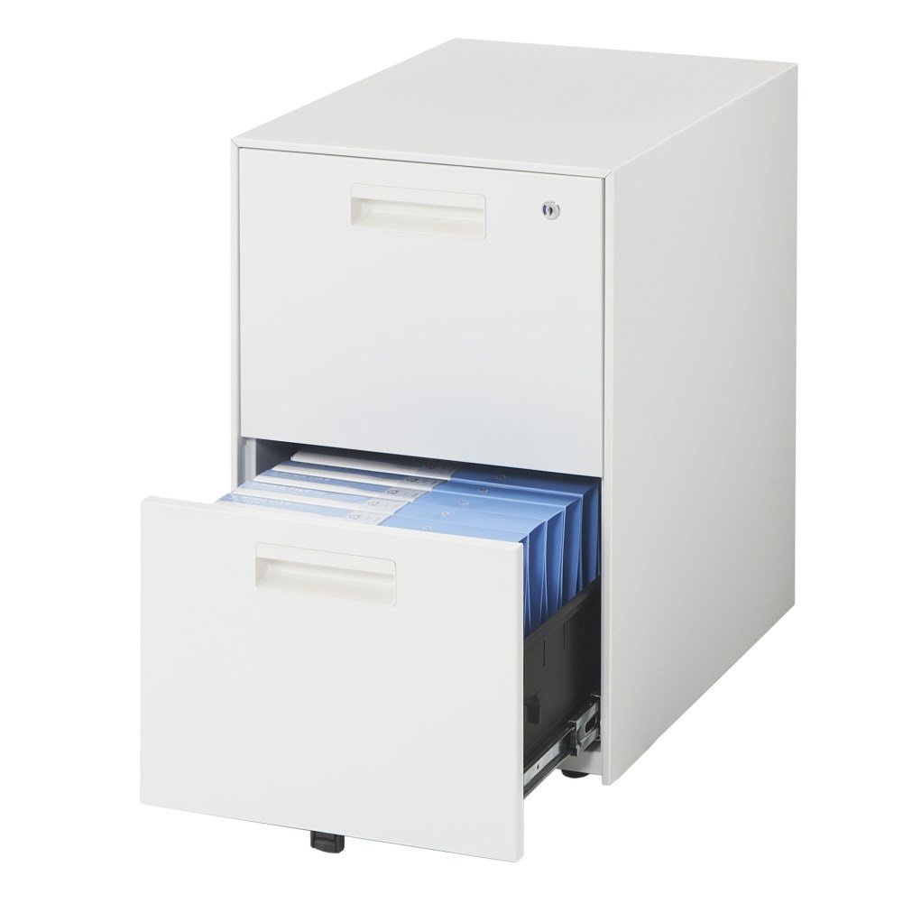 QUEST キャビネット 3段・2段 (スチールワゴン キャスター付き オール