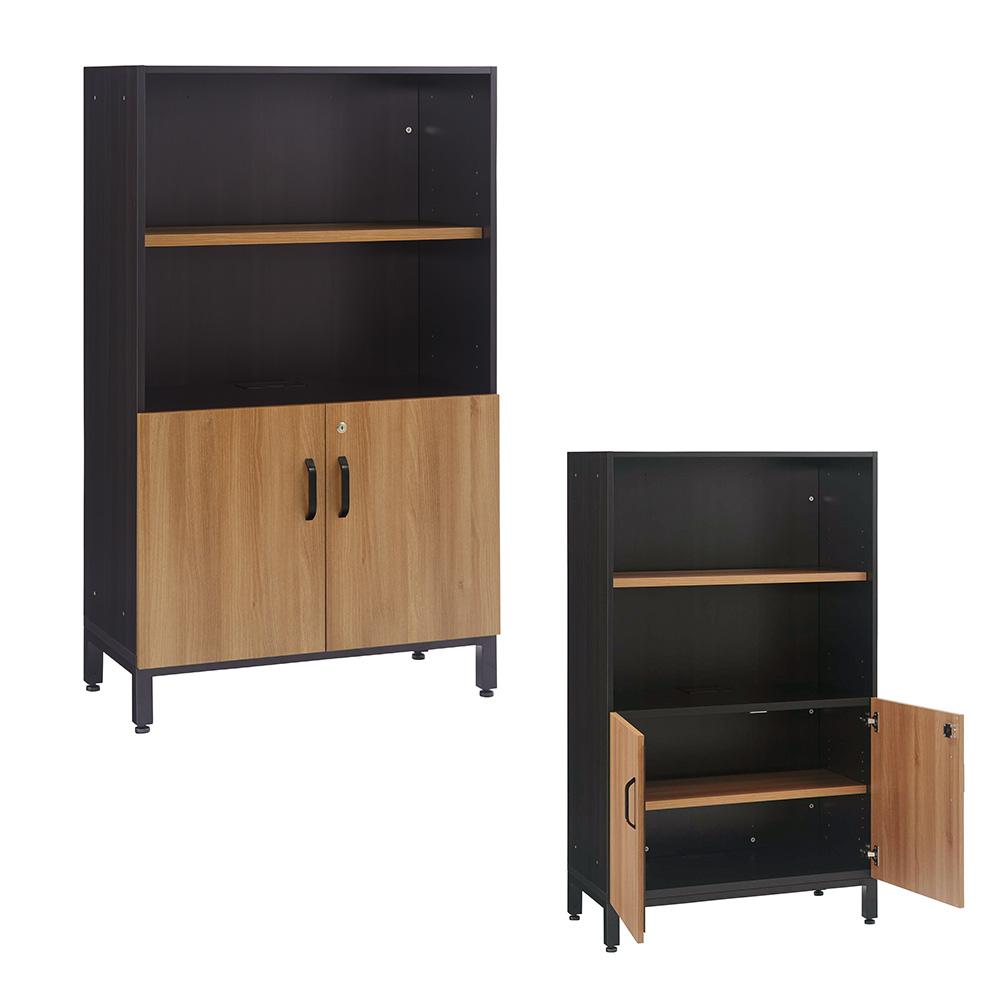 OXシリーズ エグゼクティブ収納庫 扉付きキャビネット 幅90cm 奥行45cm