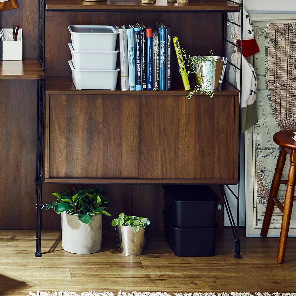 ezbo 専用引き戸 ( 棚 ラック 引き出し 収納 追加パーツ 部材パーツ