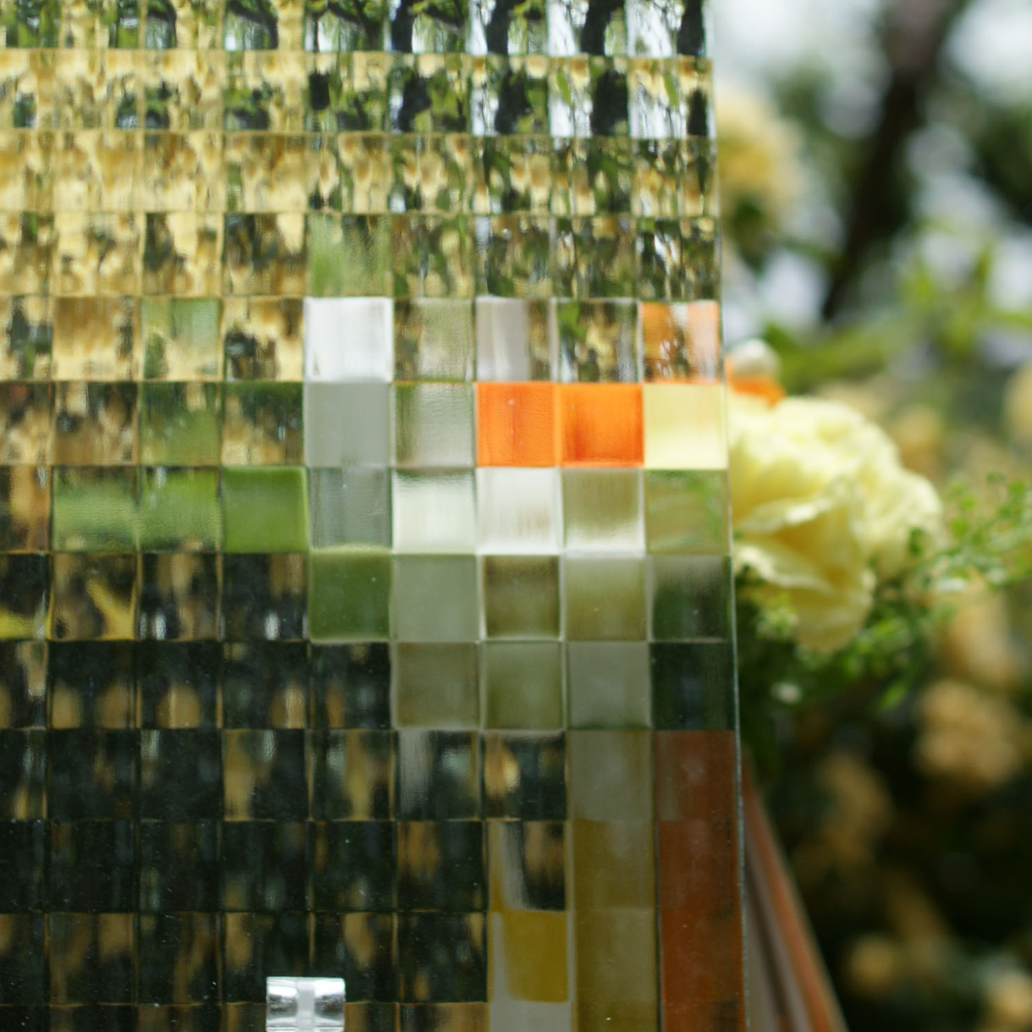 FLK03 ヒシクロス クリア - がらすらんどホームページ