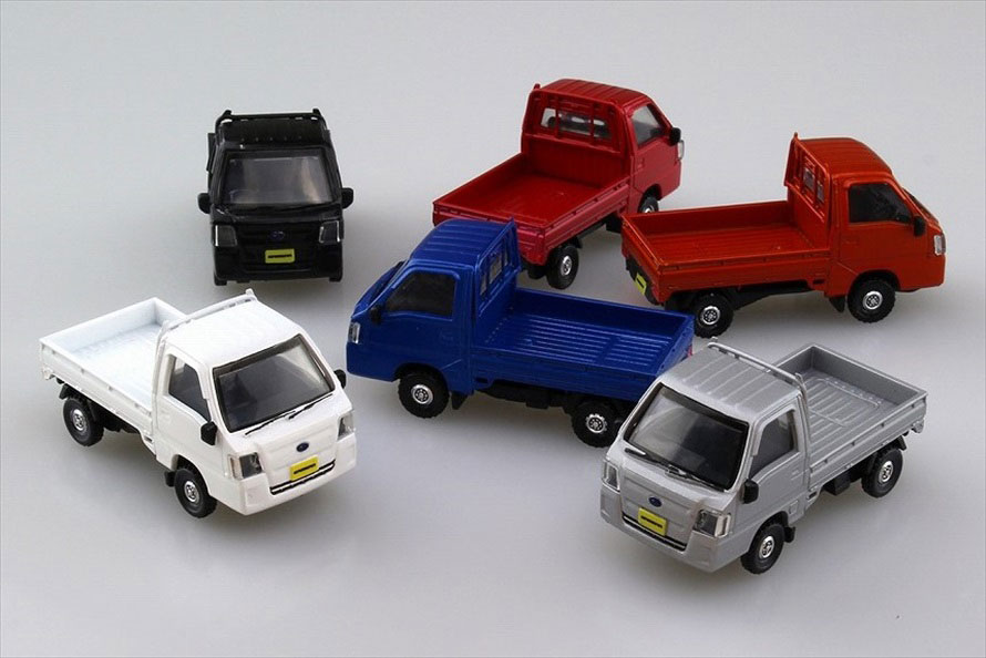 12台入りBOXも発売予定！人気を博したカプセルトイ「1/64 サンバー