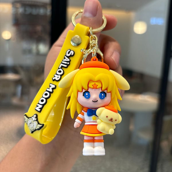 Qoo10] 漫画セーラームーンキーホルダーペンダント